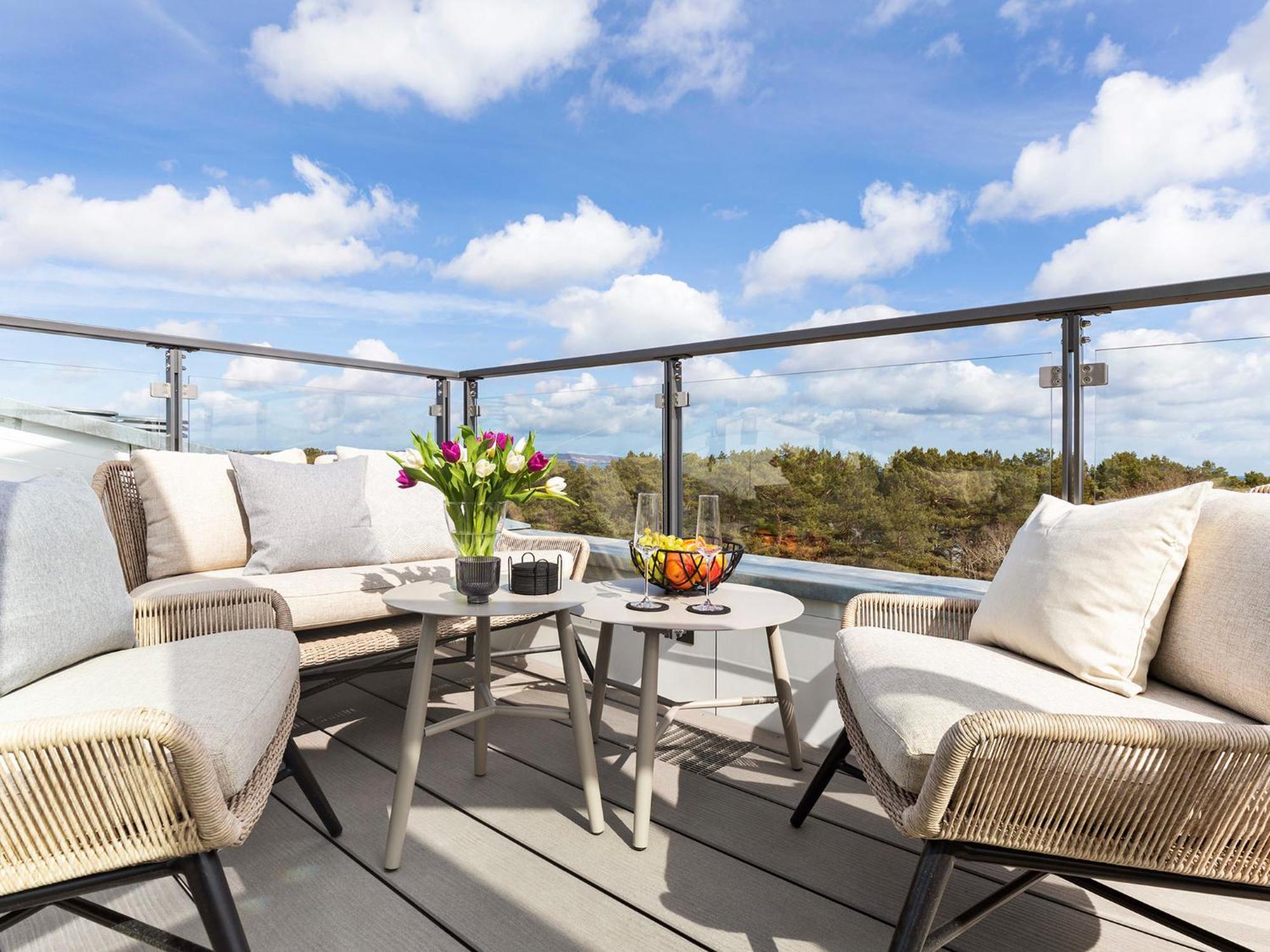Fewo Prora - Deck54 Dachterrasse บินซ์ ภายนอก รูปภาพ